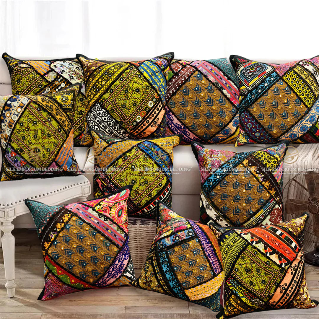 Floor Cushions Square Pack of 2