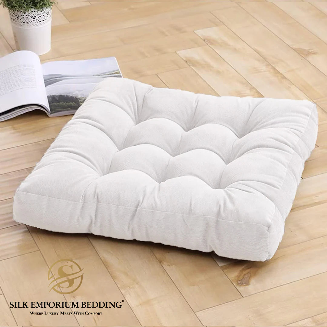 Floor Cushions Square Pack of 2