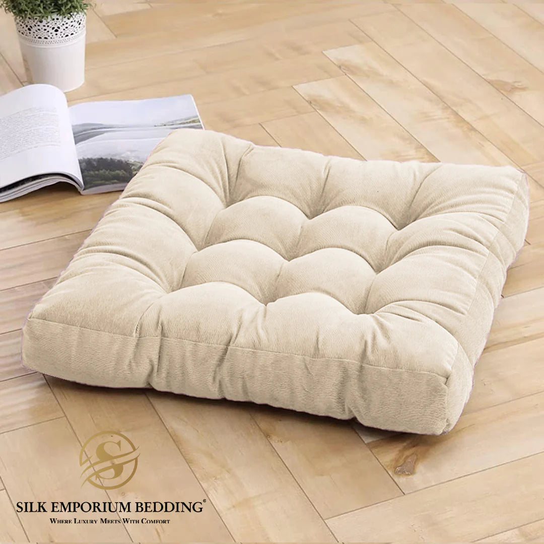 Floor Cushions Square Pack of 2