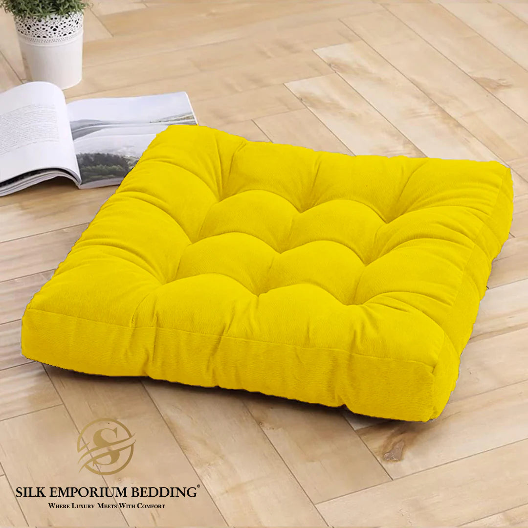 Floor Cushions Square Pack of 2