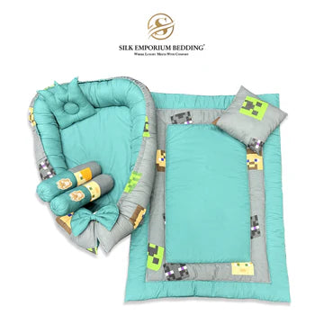 Crown Pattern 6Pcs Baby Set 100% Cotton PAW Patrol
