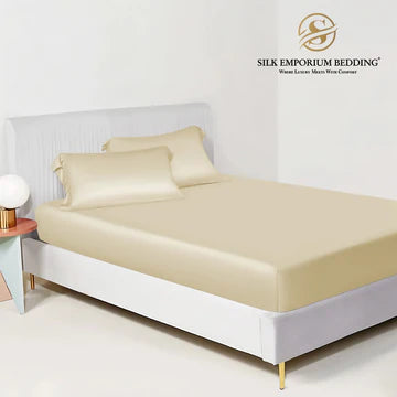 Silk Satin Fitted Sheet