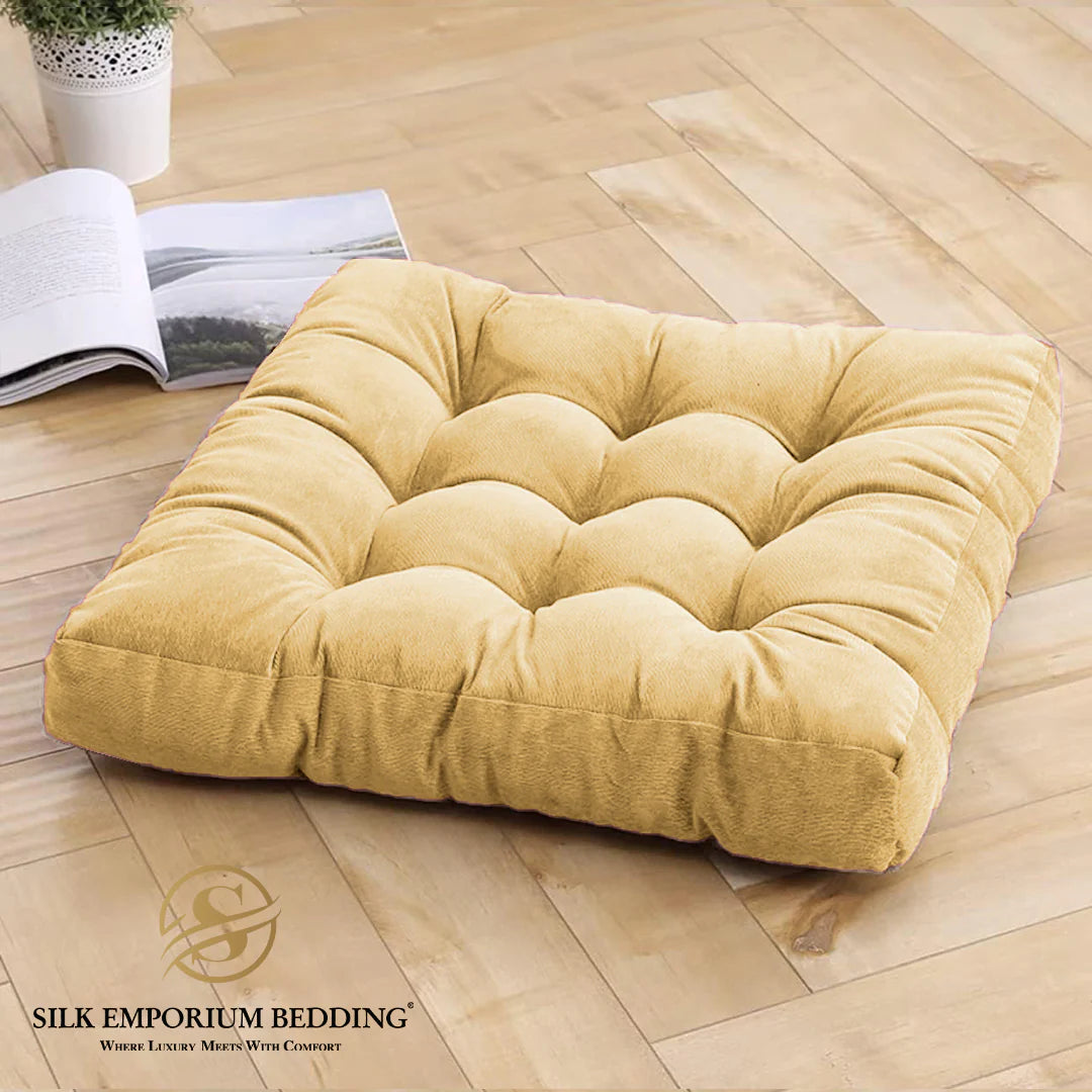 Floor Cushions Square Pack of 2