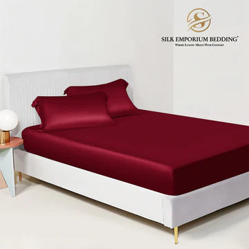 Silk Satin Fitted Sheet