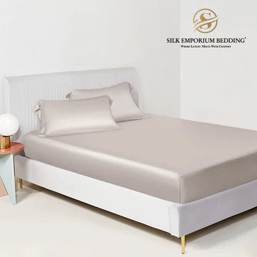 Silk Satin Fitted Sheet