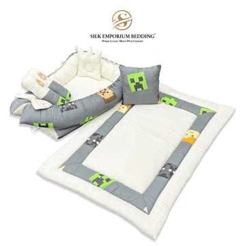 Crown Pattern 6Pcs Baby Set 100% Cotton PAW Patrol