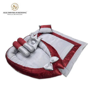 Luxury Silk Baby Set 6 Piece