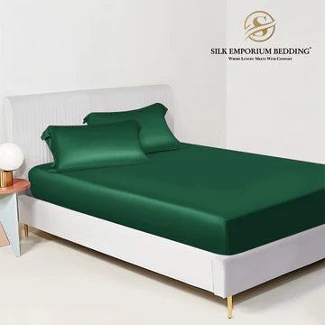 Silk Satin Fitted Sheet