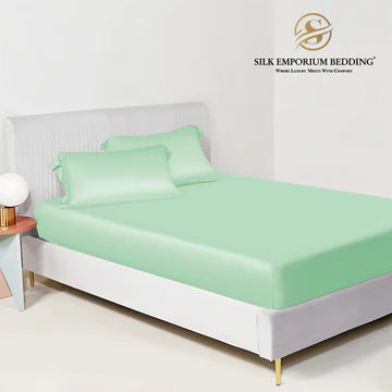Silk Satin Fitted Sheet