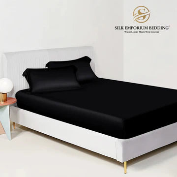 Silk Satin Fitted Sheet