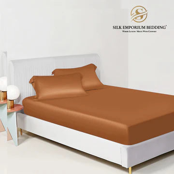 Silk Satin Fitted Sheet